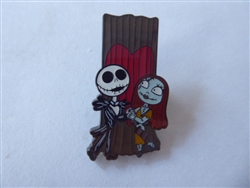 Disney Trading Pin 164407     Loungefly - Jack and Sally - Valentine's Day - Holiday Door - Nightmare Before Christmas - Mystery