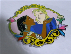 Disney Trading Pin 164591     PALM - Pocahontas and John Smith - Royal Couples