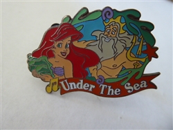 Disney Trading Pin 16465 Magical Musical Moments - Under The Sea (Ariel & King Triton) Musical