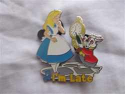 Disney Trading Pins 16471 Magical Musical Moments - I'm Late (Alice in Wonderland)