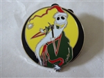 Disney Trading Pin 164846     Santa Jack Skellington - Yellow Moon - Nightmare Before Christmas