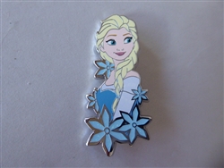 Disney Trading Pin 165050     PALM - Elsa - Facing Forward with Snowflakes - Frozen