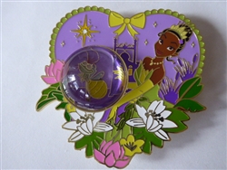 Disney Trading Pin 165654     PALM - Tiana and Ray the Firefly - Disney Globe Series 2 - Princess