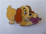 Disney Trading Pin  165162     PALM - Lady as a Puppy - Playing with Yarn Ball - Lady and the Tramp