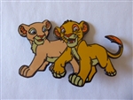 Disney Trading Pin 165917     DLP - Young Simba and Nala - Lion King 30th Anniversary