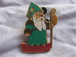 Disney Trading Pin 16599: DS - Pooh Santas Around the World (United Kingdom)
