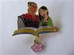Disney Trading Pin 166182  Li-Shang and Mulan - Reading a Book - Dangle