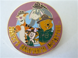 Disney Trading Pin 16634 DCA - (Winnie the Pooh & Friends As Rangers)