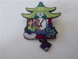 Disney Trading Pins 167020     Loungefly - Mulan - Princess Clocks - Dangle - Free-D - Mystery