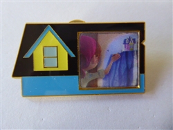 Disney Trading Pin 167078     Loungefly - Carl and Ellie - Lenticular UP House - Painting of Paradise Falls - Mystery - Pixar