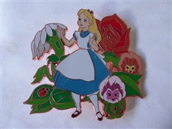 Disney Trading Pin 167456     PALM - Alice - Roses are Red Series - Alice in Wonderland