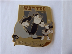 Disney Trading Pin 16865     M&P - Minnie Mouse & Pete - Two Gun Mickey 1934 - History of Art 2002