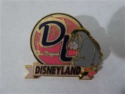 Disney Trading Pin 16899 Disneyland Letters Eeyore (3D)