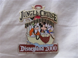 Disney Trading Pin 1694 DLR - Jungle Cruise 2000 3D (Mickey / Goofy / Donald)