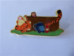 Disney Trading Pin 169593     Loungefly - Tigger in a Log - Pooh and Friends Camping