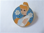 Disney Trading Pins 169649     Loungefly - Cinderella - Circular Portrait - Pumpkins, White Flowers