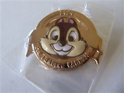 Disney Trading Pin 169913     HKDL - Chip - Pin Trading Carnival Series - Gold