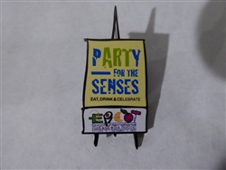 Disney Trading Pin   17014     Party for the Senses - 2002 Logo (Corrected Version)