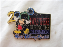 Disney Trading Pin  172 WDW - I Was There 2000 (Black)