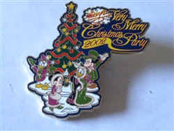 Disney Trading Pin 17340 WDW - Mickey's Very Merry Christmas Party Series #11 (FAB 4 w/Christmas Tree)