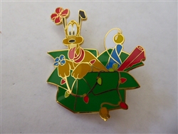 Disney Trading Pin 17745 DLR - Cast Member Holiday Party 2002 (Pluto)