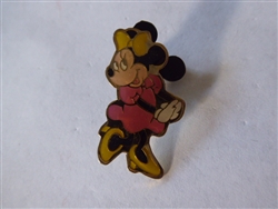 Disney Trading Pins 17836 Shy Minnie, pink dress, yellow bow & shoes