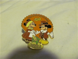 Disney Trading Pin 17862 DLR - Cast Member - Thanksgiving 2002 (Mickey & Minnie)