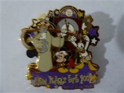Disney Trading Pin  17948 WDW - New Year's Eve 2002 with Fab 3 (3D)