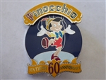 Disney Trading Pin  1795 DLR - Pinocchio 60th Anniversary Production Sample