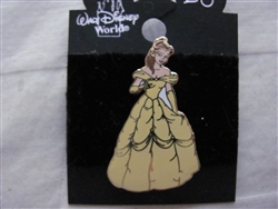 Disney Trading Pin  1818 Belle Standing in Yellow Gown