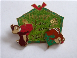 Disney Trading Pins 18393 M&P - Chip & Dale - Happy New Year 2003