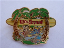 Disney Trading Pins  18465 WDW - Lilo & Stitch in a Hammock (3D)