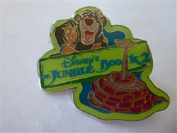 Disney Trading Pin 18708 UK Disney Store - Jungle Book 2 (Mowgli, Baloo, Kaa)