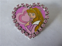 Disney Trading Pins 18734 UK Disney Store - Jeweled Heart (Aurora)