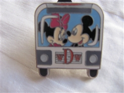 Disney Trading Pin  18789: WDW Travel Company Flex 2003 Pin (Mickey & Minnie in Bus)