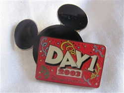 Disney Trading Pins  18943: Disney Visa Card - Day 1 2003 Member