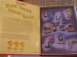 Disney Trading Pin  19193 Disney Catalog - Toot, Whistle, Plunk and Boom 50th Anniversary 10 Pin Boxed Set (Hinged)