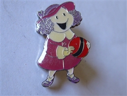 Disney Trading Pin 1996 DLR - Fantasia 2000 Series (Little Girl Rachel) black production sample