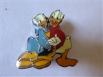 Disney Trading Pin 2000 DLR - Fantasia 2000 Series (Donald & Daisy Duck) epoxy production sample