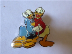 Disney Trading Pin 2000 DLR - Fantasia 2000 Series (Donald & Daisy Duck) epoxy production sample