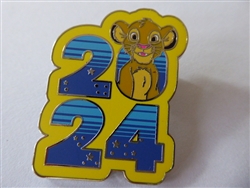 Disney Trading Pins 2024 Dated Booster Set - Simba