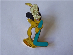 Disney Trading Pins 20388 Alphabet Pin - L (Lumiere)