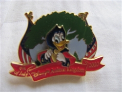 Disney Trading Pin 2054: WDW - July 4 2000 Set - Donald at Animal Kingdom