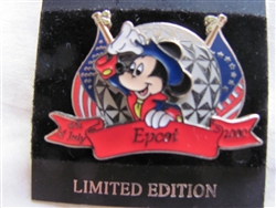 Disney Trading Pin 2058: WDW - July 4th 2000 Set - Mickey at Epcot