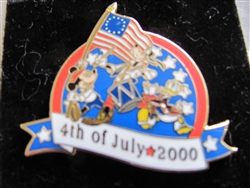 Disney Trading Pin 2060: WDW LE 4th of July 2000 Fife and Drum