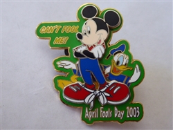 Disney Trading Pins  20917 DLR - April Fool's Day 2003 (Can't Fool Me)