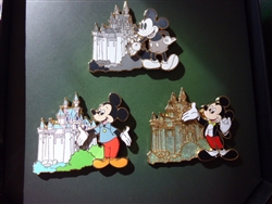 Disney Trading Pins D23 65 years of Disney theme park set