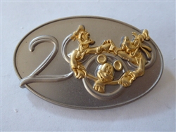 Disney Trading Pin 20 Years Of Pin Trading Celebrating Hand In Hand