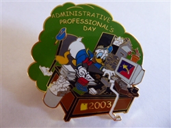 Disney Trading Pin 21564 WDW Cast Exclusive - Administrative Professional's Day 2003 (Donald)