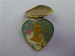 Disney Trading Pin 21633 DLR - Princess Heart Series (Cinderella) Hinged